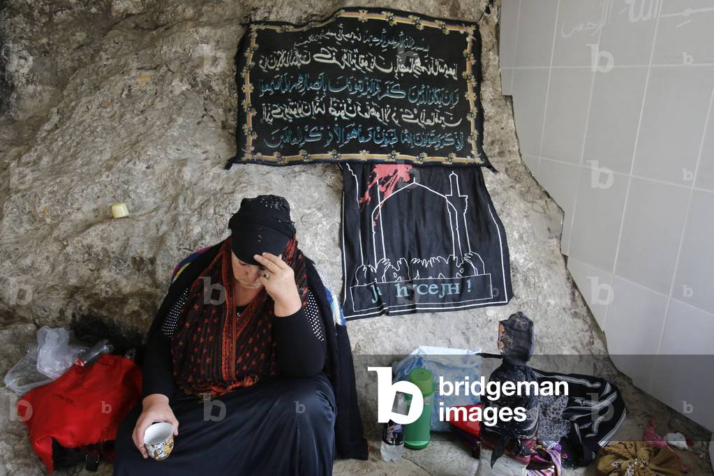 Shrine on Besh Barmaq mountain, Azerbaidjan