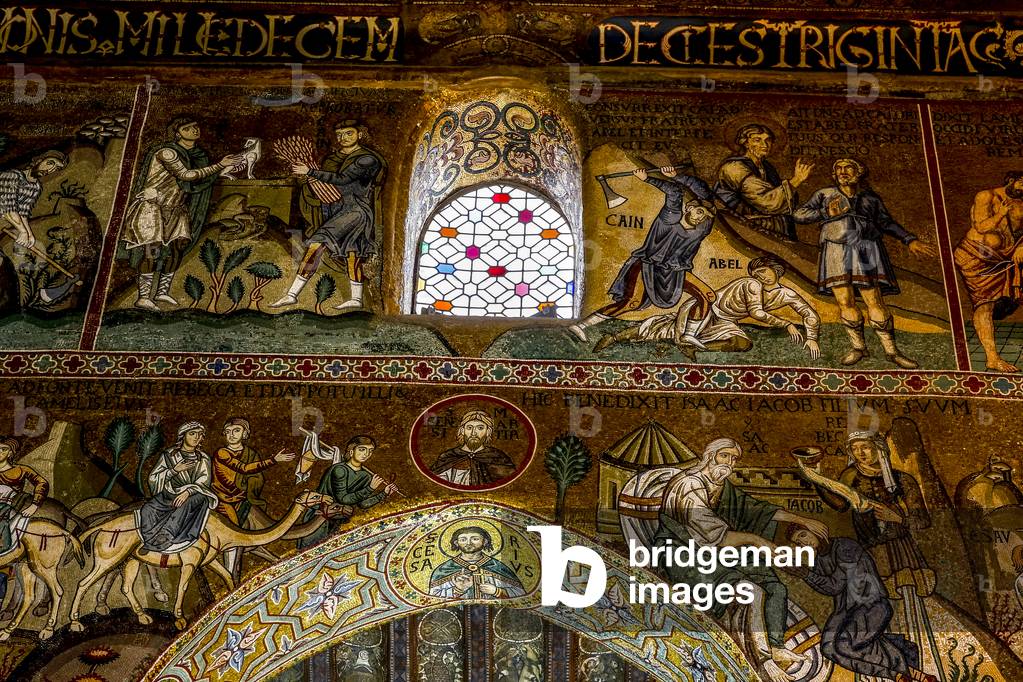 Palatine chapel, Palermo, Sicily, Italy. (photo)