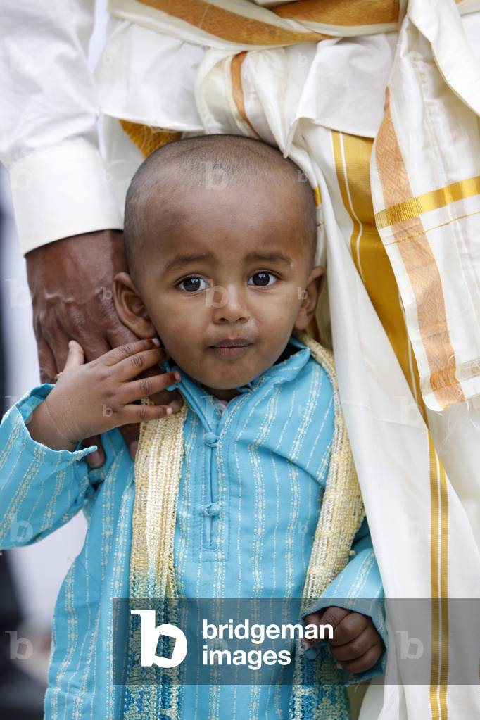 Tamil boy, Londres, Grande-Bretagne