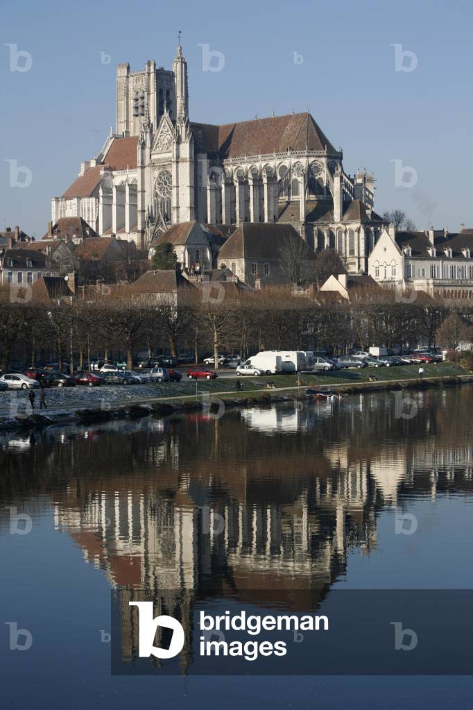 Auxerre Saint Etienne cathedral, Auxerre, France