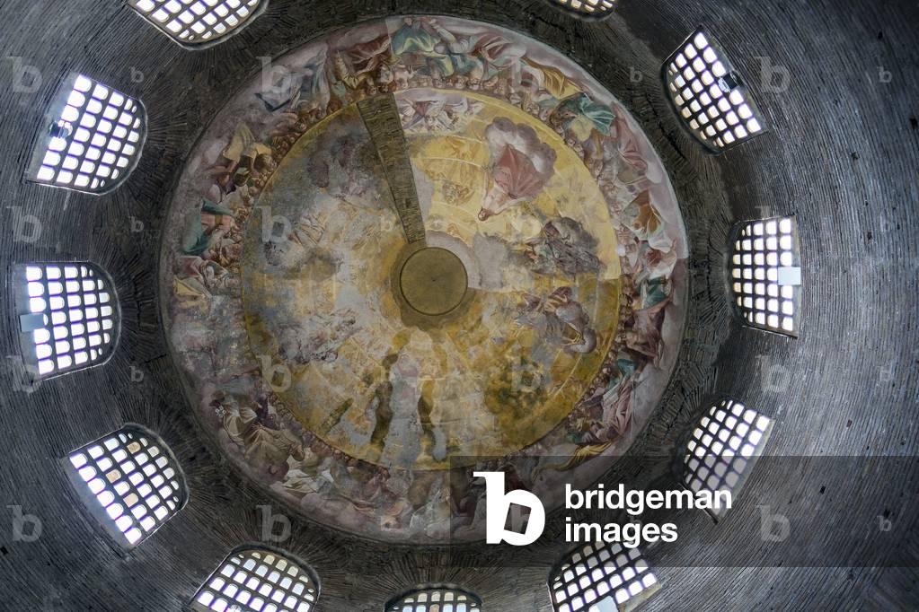 Santa Constanza church ceiling. Rome, Italy