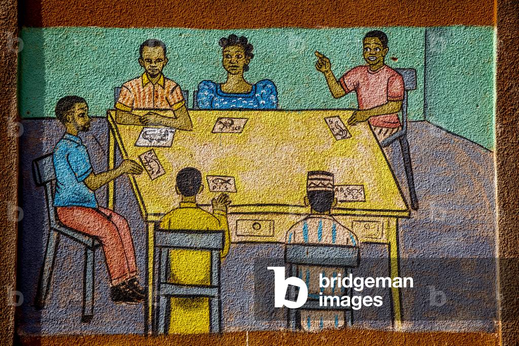 Wall painting in Ouahigouya, Burkina Faso, 2017 (photo)