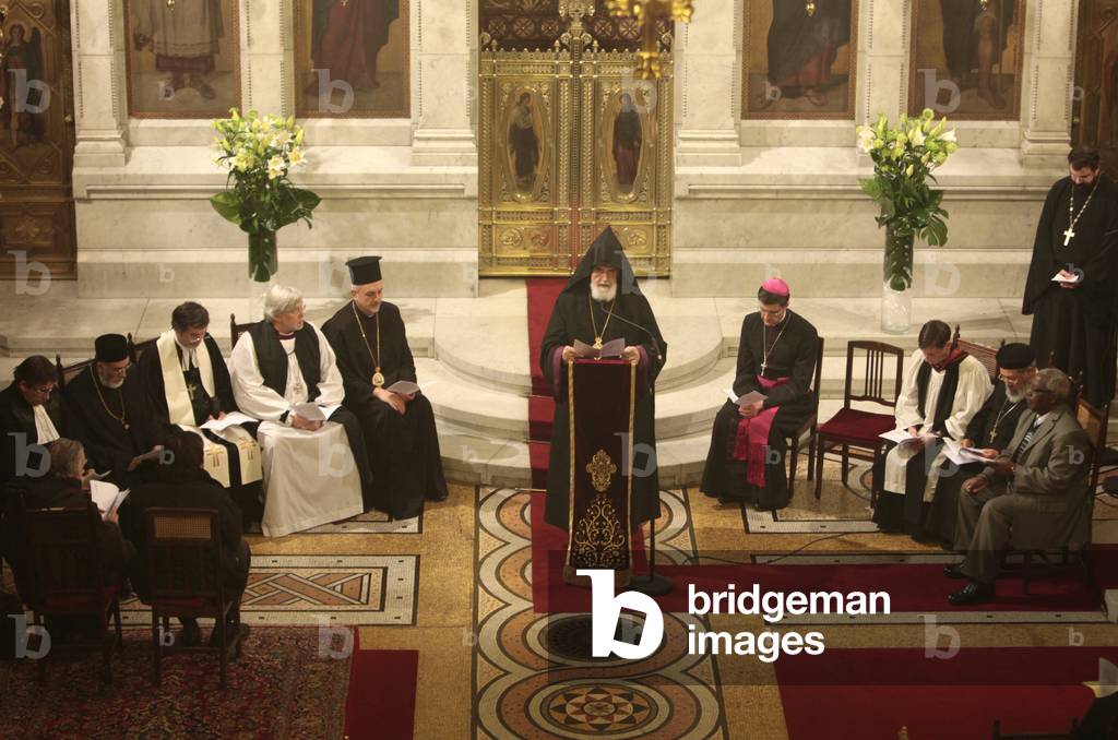 Saint Stephen's orthodox cathedral ; Ecumenical celebration within the Week of Prayer for Christian Unity ; Paris France