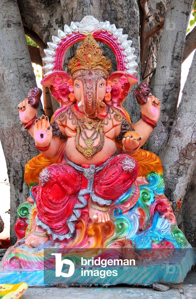 India, RAJASTHAN, PUSHKAR : Hindu god Ganesh (photo)