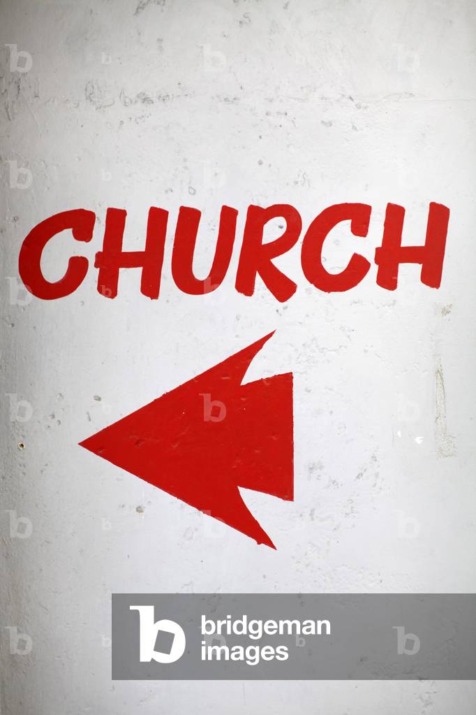 Church sign Nairobi Kenya