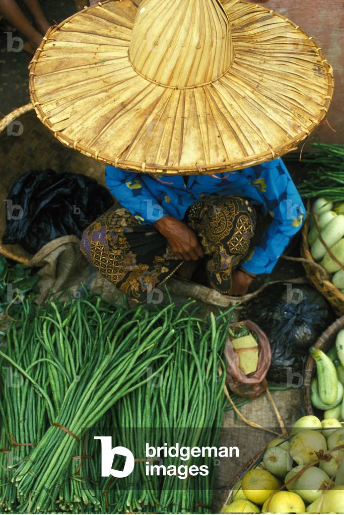 Madura market Sumenep Indonesia