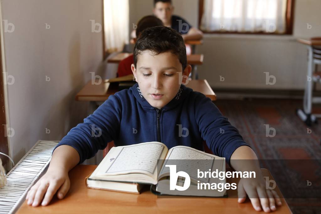 Kuranic (Coranic) school (medersa or madrassa) in Gjakova, Kosovo, 2018 (photo)