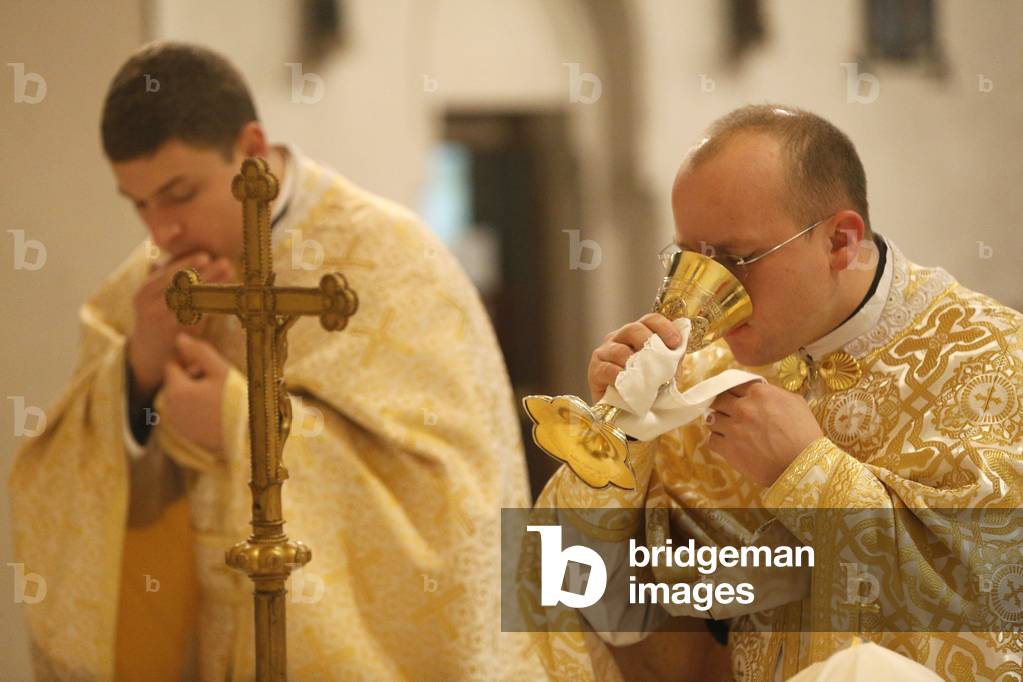 Orthodox mass - St - Jean Chrysotome liturgy - Villemomble, Paris