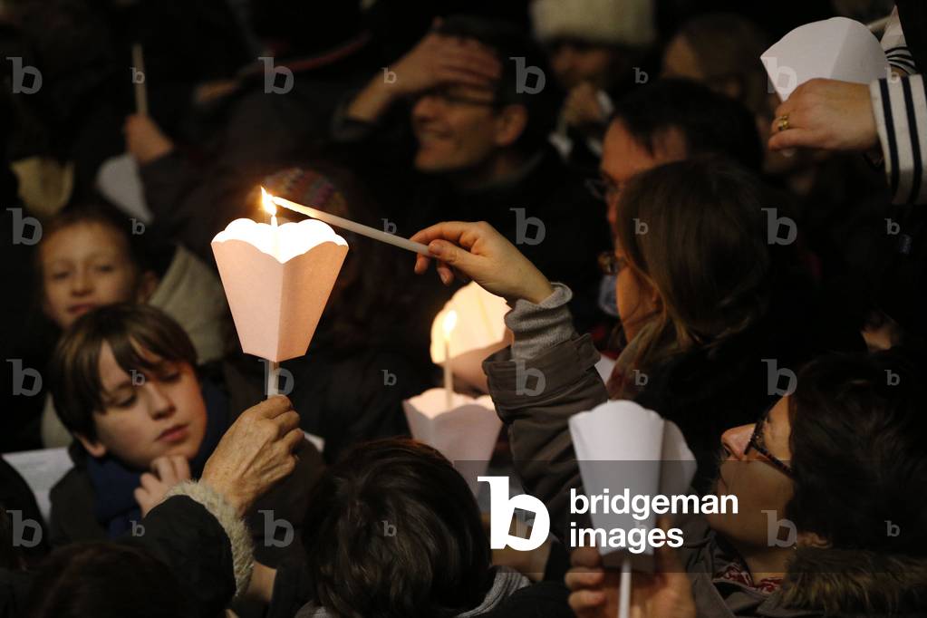 Notre-Dame de Paris 850th anniversary - Catholic mass with the children, Paris, France