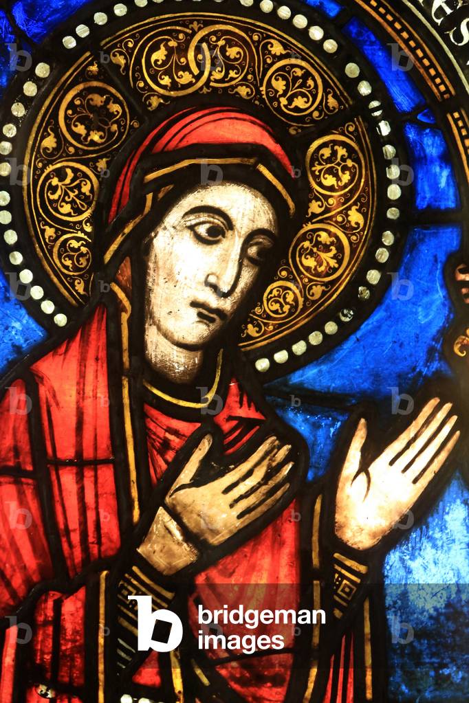 Virgin Mary. The Visitation. 3rd quarter of the twelfth century. Oeuvre Notre Dame Museum in Strasbourg, Strasbourg, France