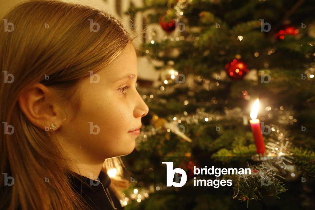 Christmas tree, Saint-Gervais, France