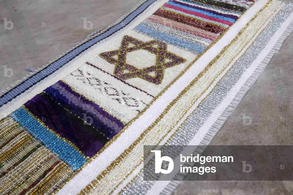 Jewish textile motif, Safed, Israel