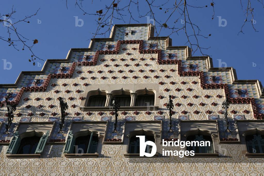 Casa Amatller designed by Puig i Cadafalch, Barcelona, Spain