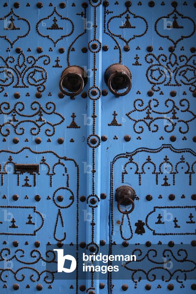 Door in Tunis, Tunis, Tunisia