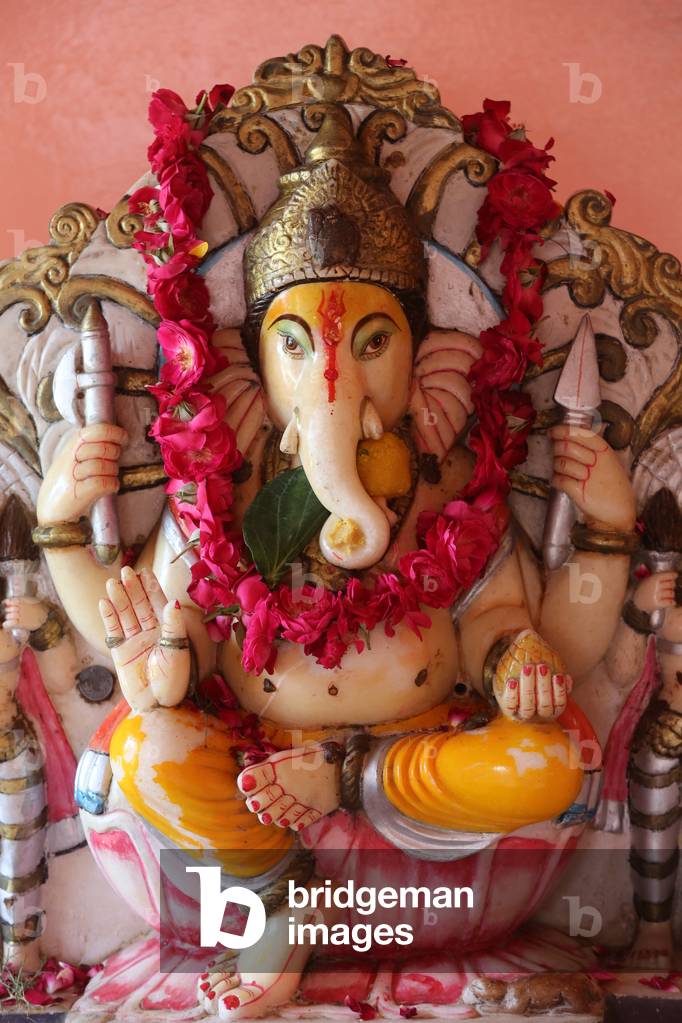 Ganesh murthi in Goverdan. India