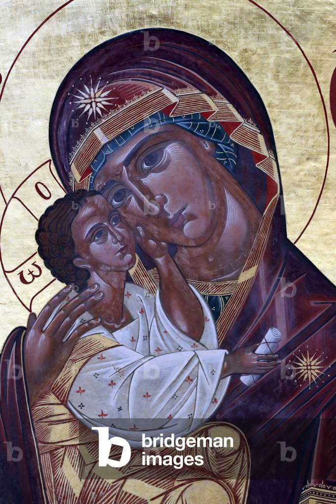 Virgin and Child. The Theotokos of Vladimir. France.