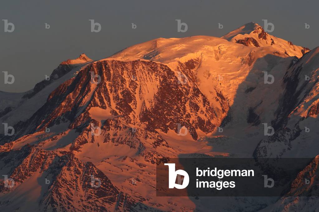 Massif du Mont-Blanc, Le Mont-Blanc plus haut sommet d'Europe 4810, France (photo)