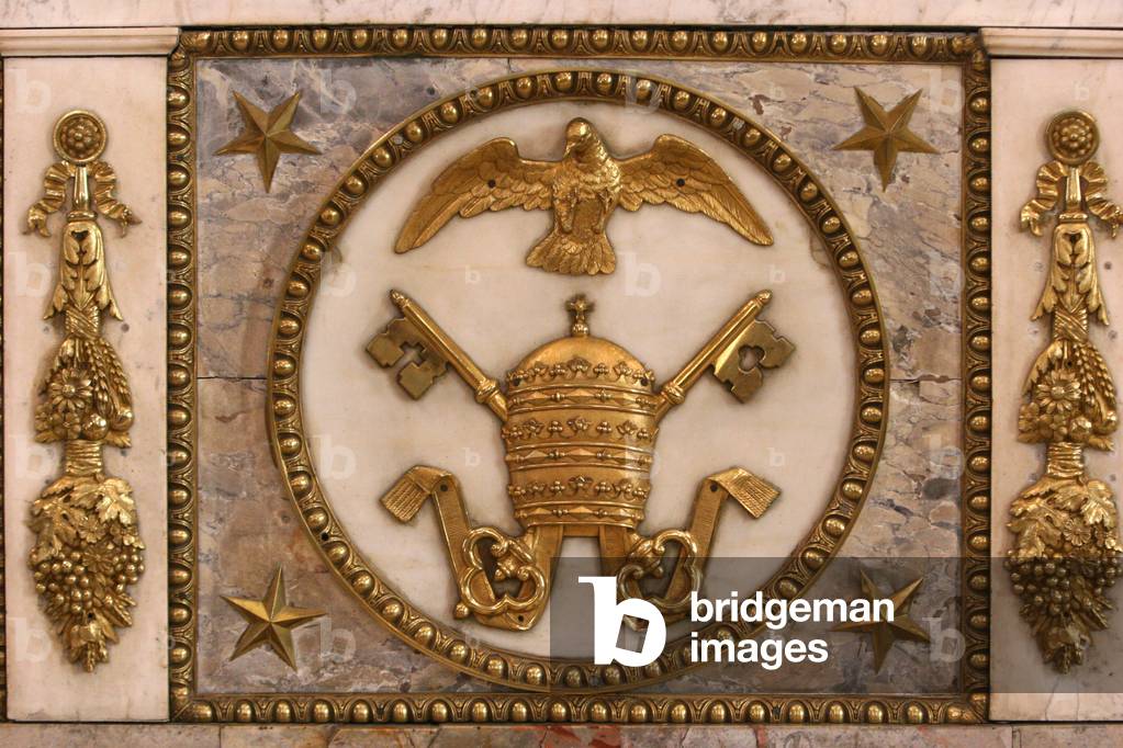 Pope's blason Paris France