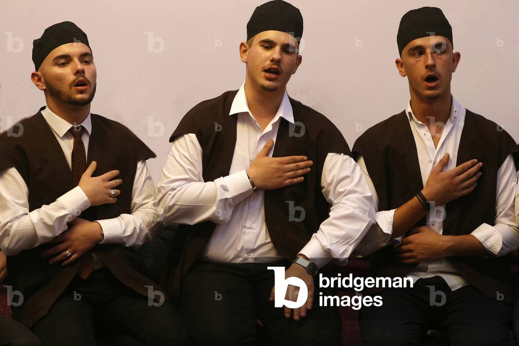 Halvetiye sufi tariqa zikhr in Gjakova, Kosovo. (photo)