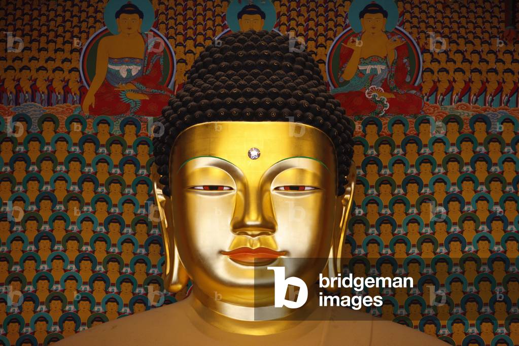 Sakyamuni BuddhaJogysea templeMain hall, Seoul, Coree du Sud