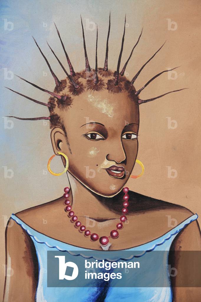 African painting, Ouidah, Benin