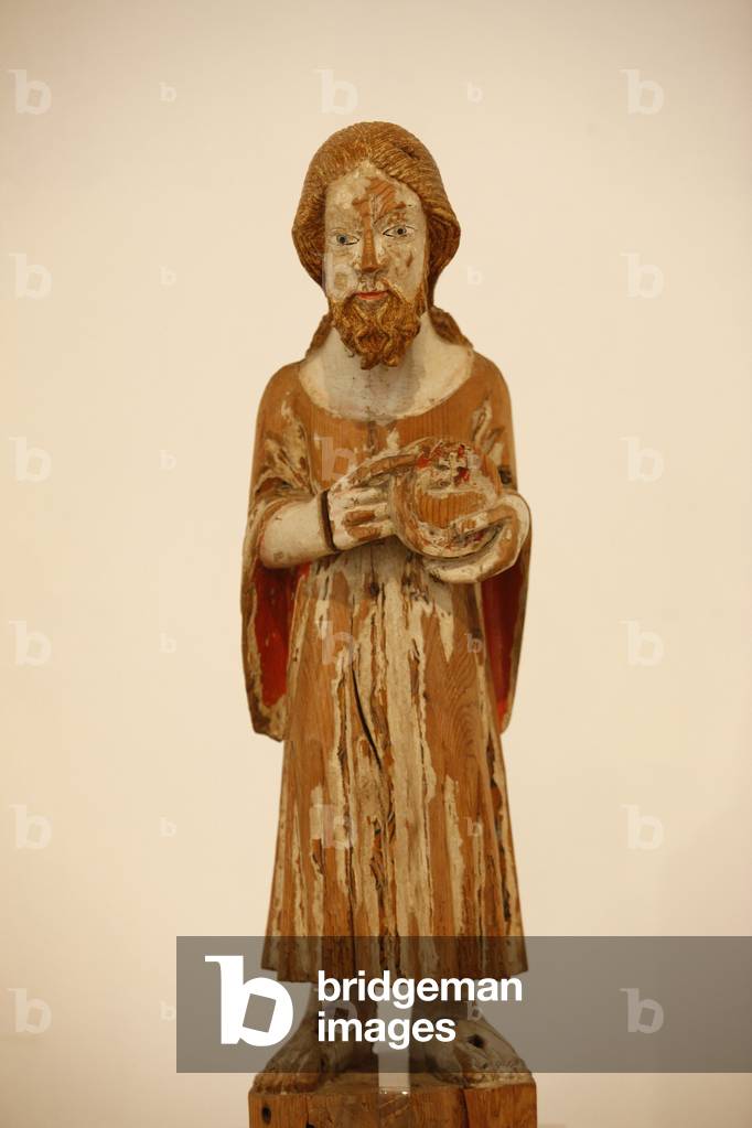 Saint John the Baptist. 14th Century, Budapest, Hongrie
