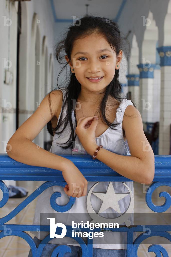 A young muslim girl, Ho Chi Minh City, Vietnam