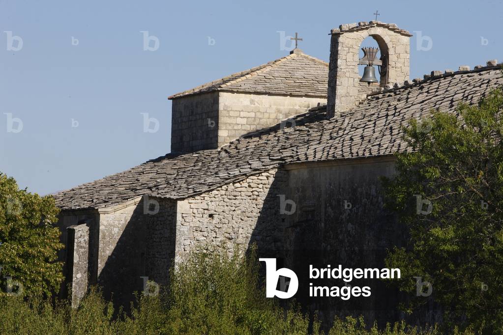 Ganagobie monastery, Ganagobie, France