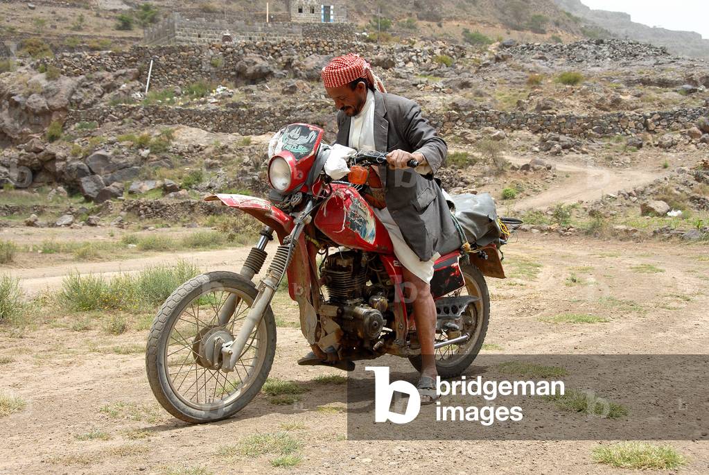 Man on motorbike , BANY MOURA, YEMEN