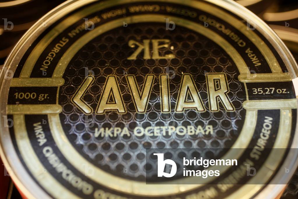 Russian caviar. Saint Petersburg Russia