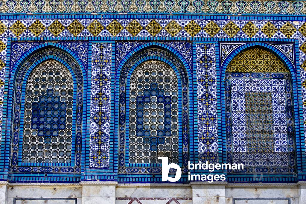 Detail of the Dome of the Rock, East Jerusalem, Israel, 2018 (photo)