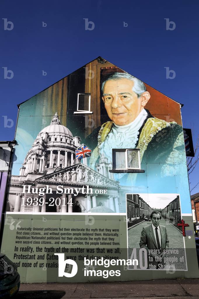 Belfast, northern Ireland, Memorial on Shankill road, Ulster, UK (photo)