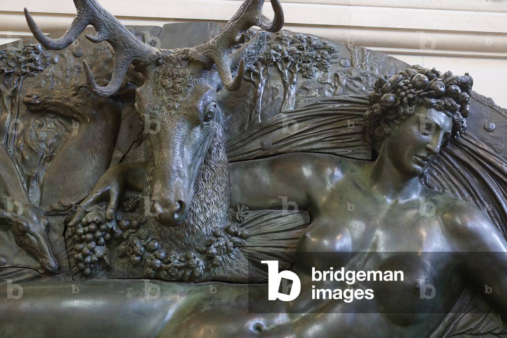 Louvre museum, Paris, France. Relief detail.