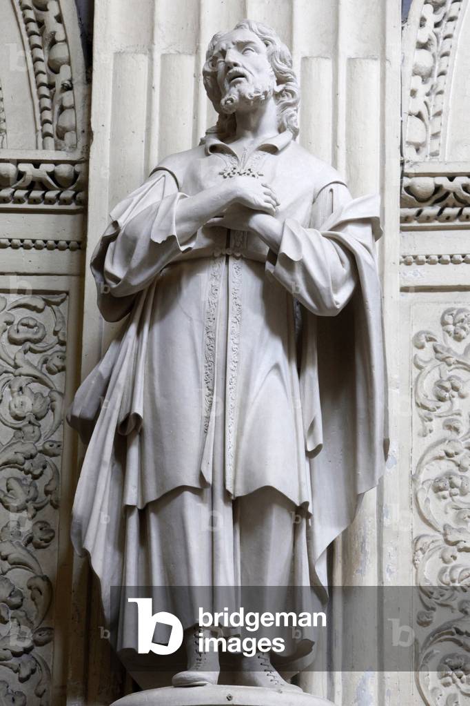 Chiesa di San Matteo, Lecce, Apulia Statue of Saint Thomas, Lecce, Italie