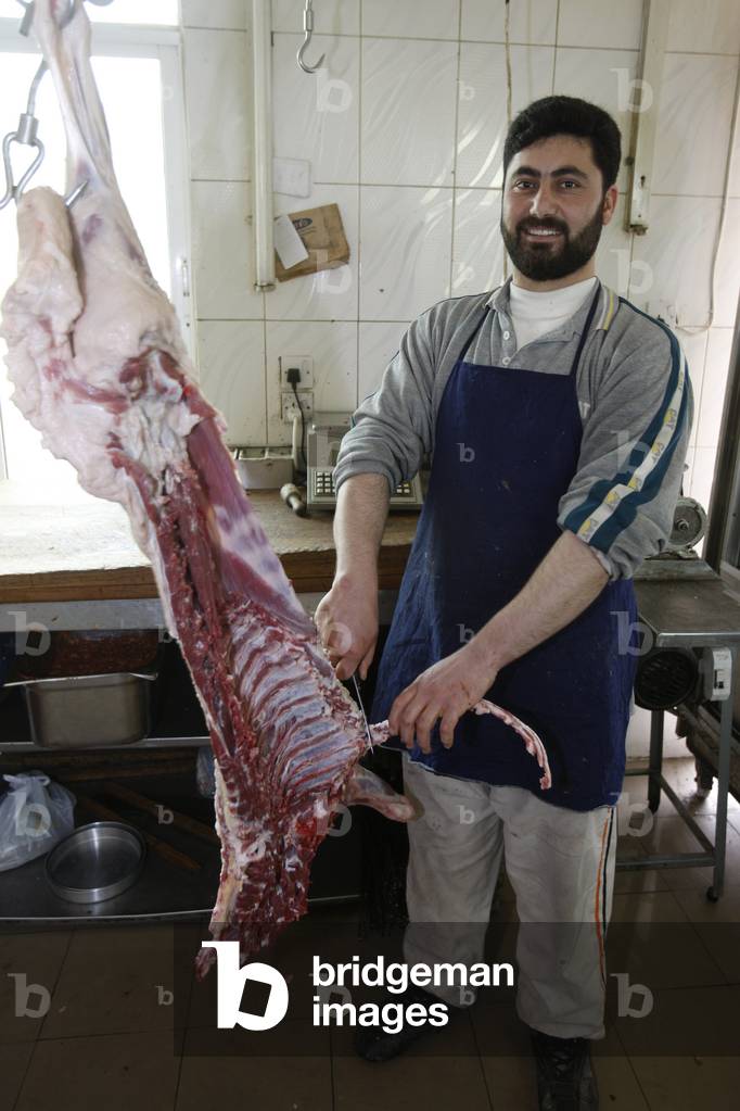Muslim cook, Amman, Jordanie