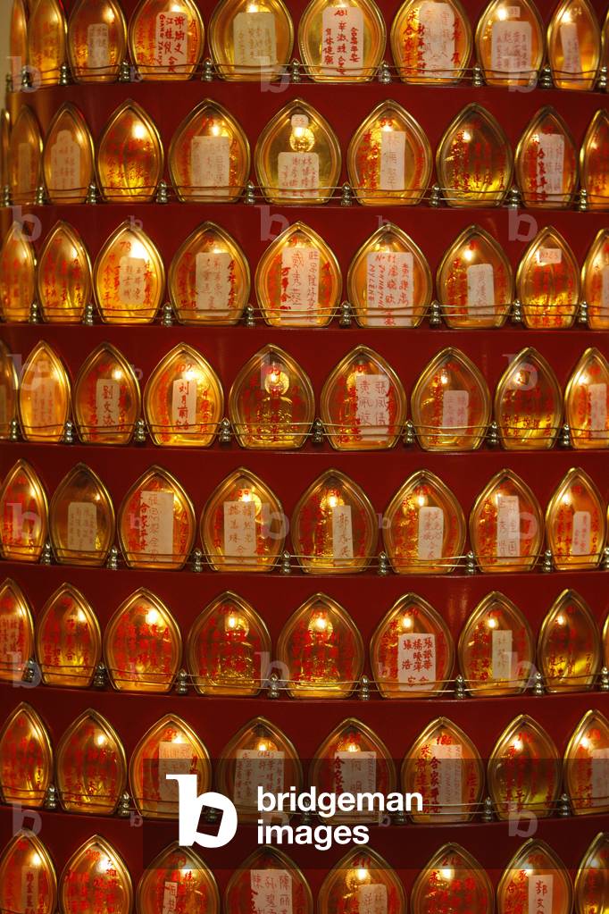 Buddha light lamps, Paris, France