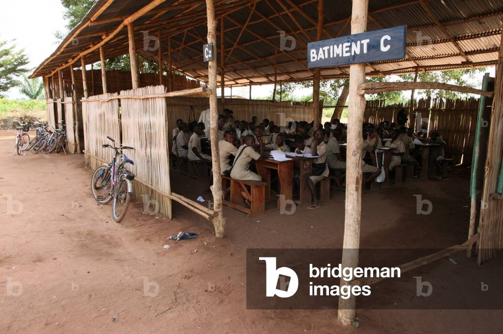 Secondary school in Africa., Hevie, Benin