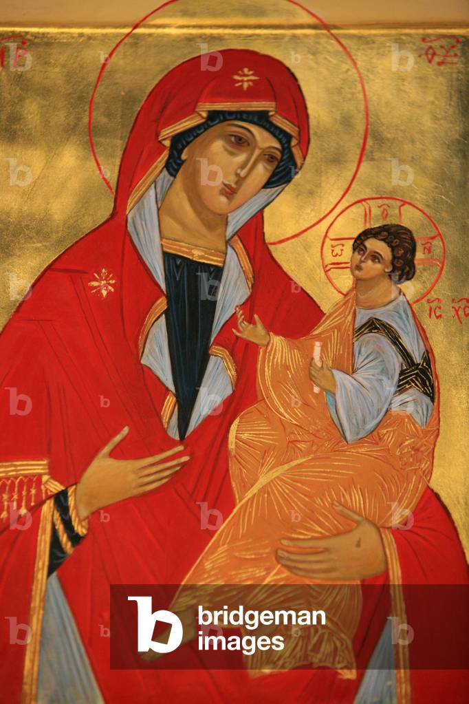 Orthodoxe Ikone: Maria und Jesus Paris Frankreich