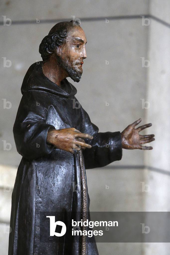 Saint Francis of Assisi statue. France
