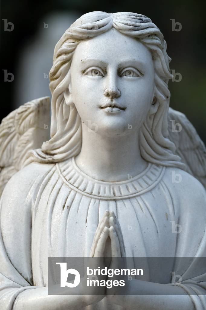 Angel statue, Basilica of Our Lady of La Vang, La Vang, Vietnam, 2019 (photo)