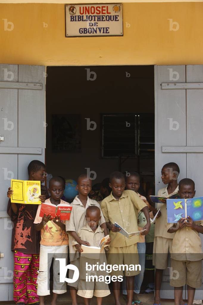 School library, Lome, Togo