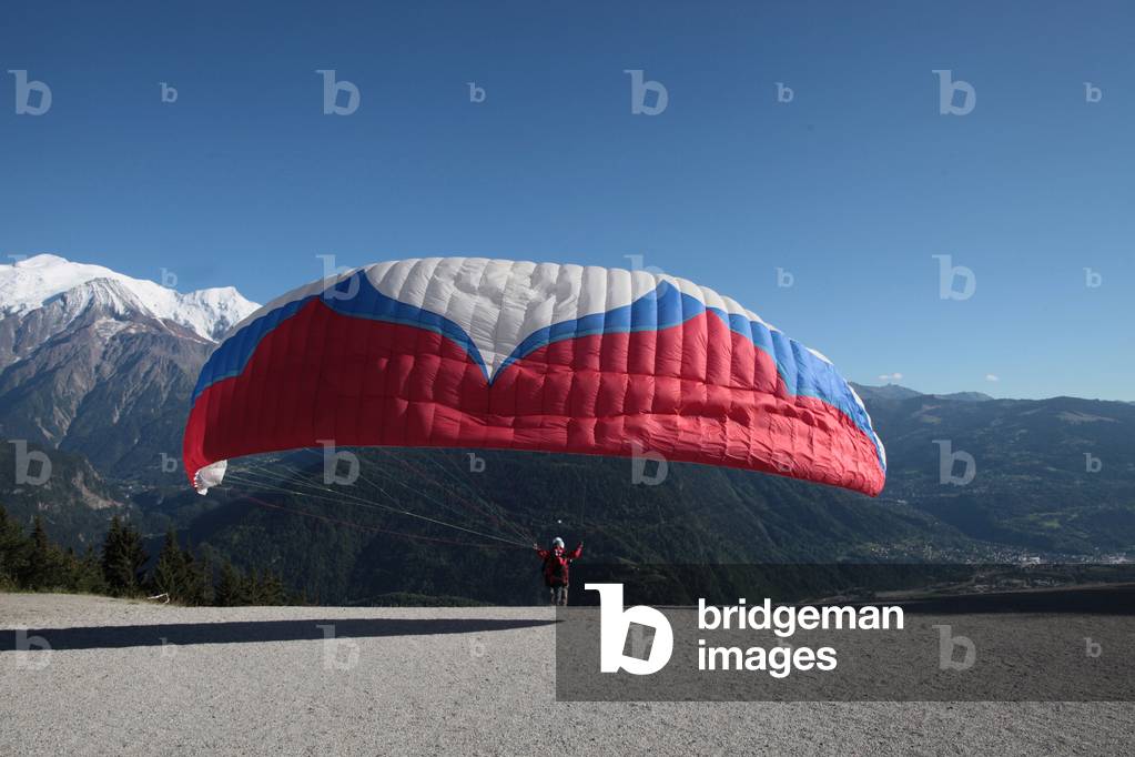 Paragliding Plateau d'Assy France