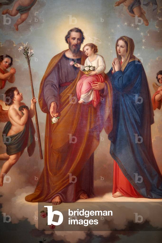 Malerei in Santuario di Maria Ausiliatrice, Valdocco, Turin, Italien