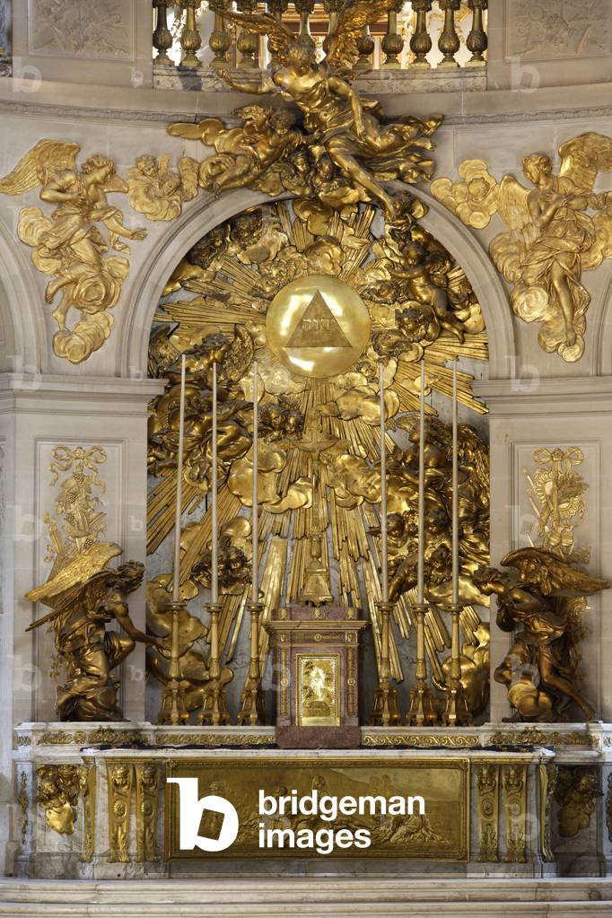 Versailles castle Royal chapel, Versailles, France