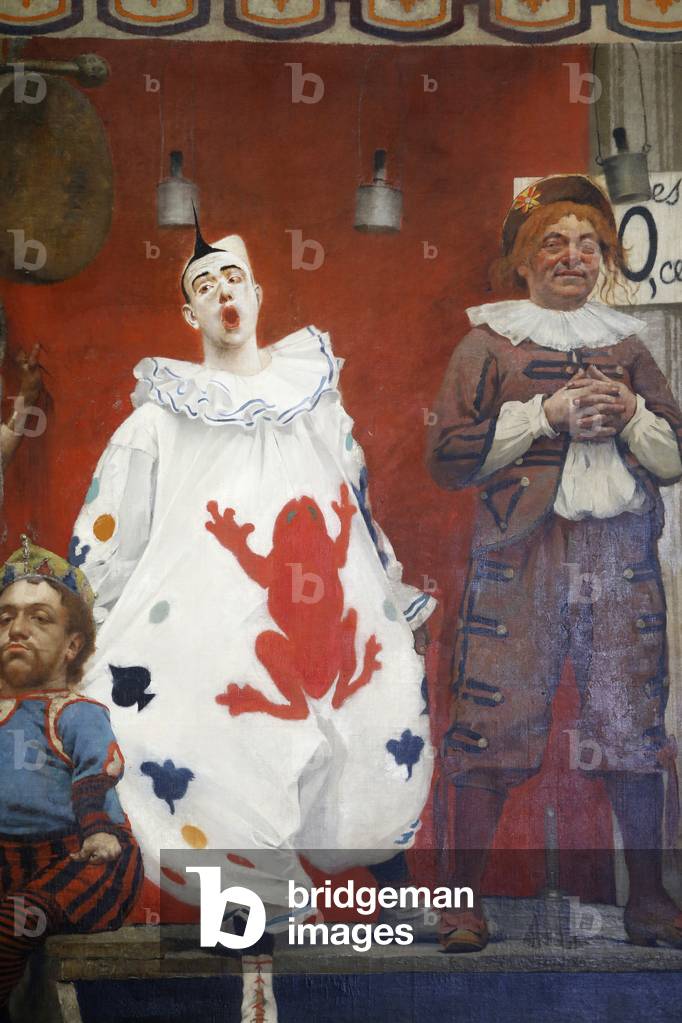 The acrobats, detail, 1888 (oil on canvas)