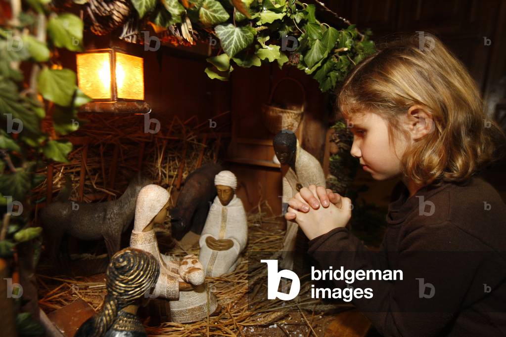 Nativity scene, Saint-Gervais, France