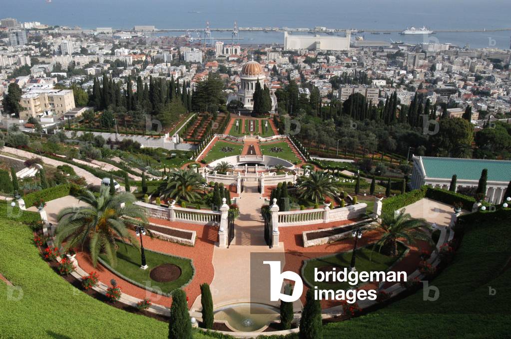 Baha'i world center on Mount Carmel, Haifa, Israel