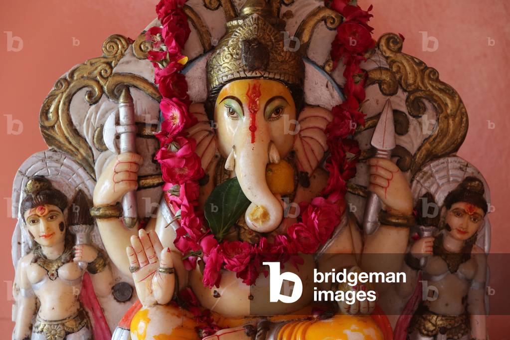 Ganesh murthi in Goverdan. India