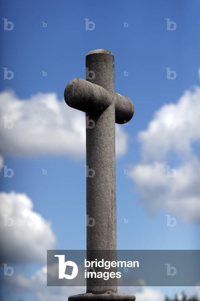 Christian cross.  France.