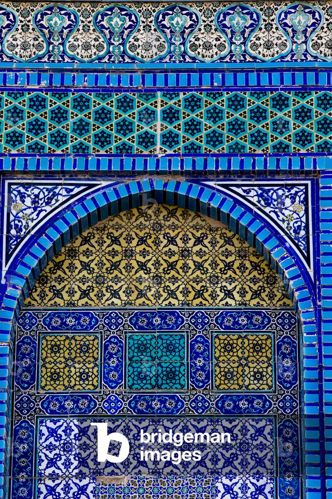 Detail of the Dome of the Rock, East Jerusalem, Israel, 2018 (photo)